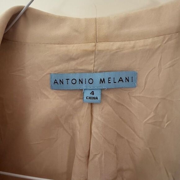 Antonio Melani Cream Tuxedo  Blazer size 4 - Picture 2 of 8